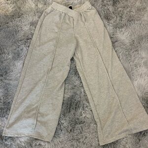 cross over flare sweatpants